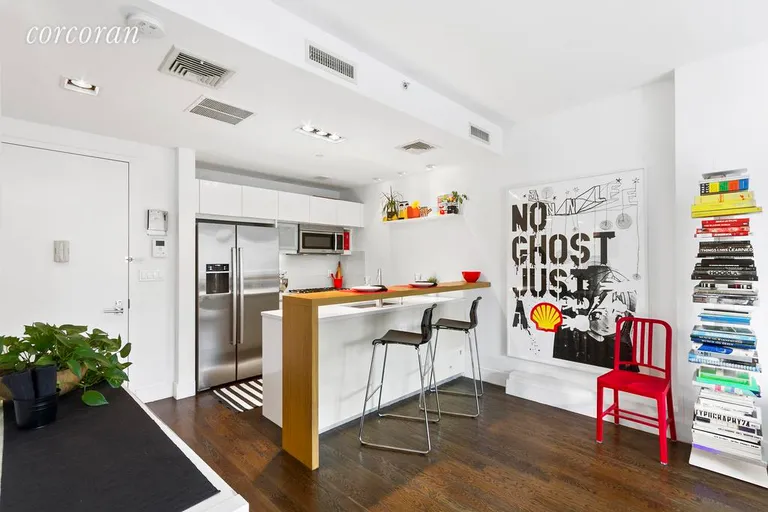 New York City Real Estate | View 238 Saint Marks Avenue, 5C | Open and awesome kitchen with breakfast bar | View 3