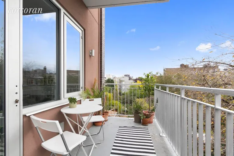 New York City Real Estate | View 238 Saint Marks Avenue, 5C | Sweet and serene balcony  | View 4