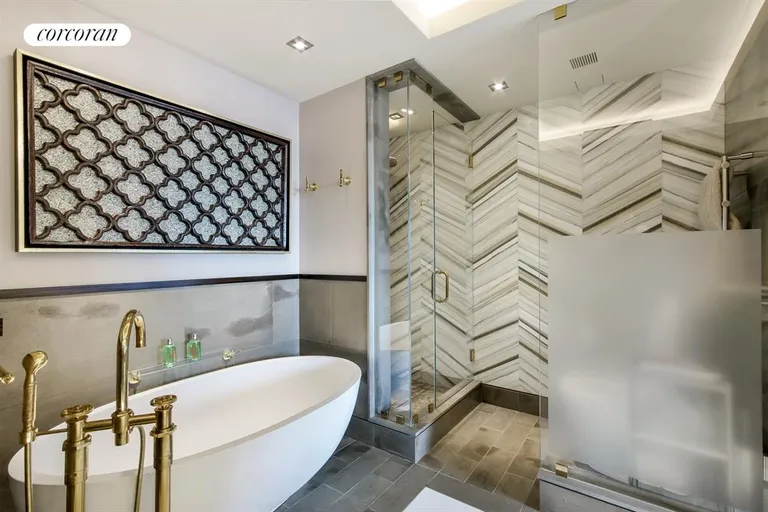 New York City Real Estate | View 101 West 67th Street, 52C | Master Bathroom | View 7