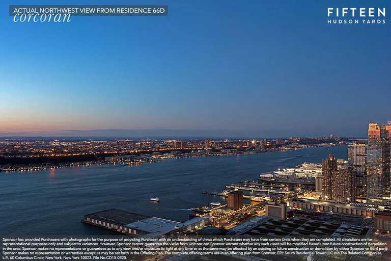 New York City Real Estate | View 15 Hudson Yards, 66D | room 1 | View 2