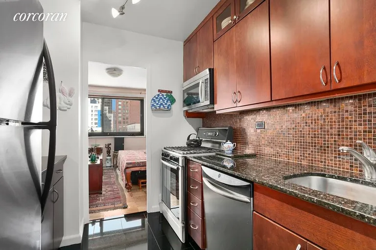 New York City Real Estate | View 1725 York Avenue, 15G | Beautifully Renovated Kitchen | View 3