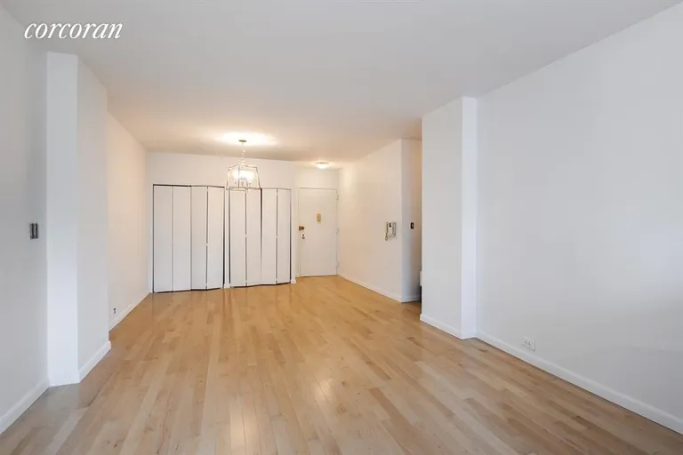 New York City Real Estate | View 344 West 23rd Street, 6A | Living Room with New Maple Hardwood Floors | View 5