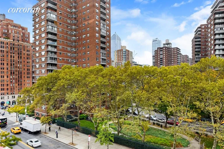 New York City Real Estate | View 344 West 23rd Street, 6A | Tree-top Views from the Master Bedroom Terrace | View 3