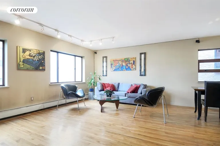 New York City Real Estate | View 217 East 7th Street, 5AB | Living Room | View 2