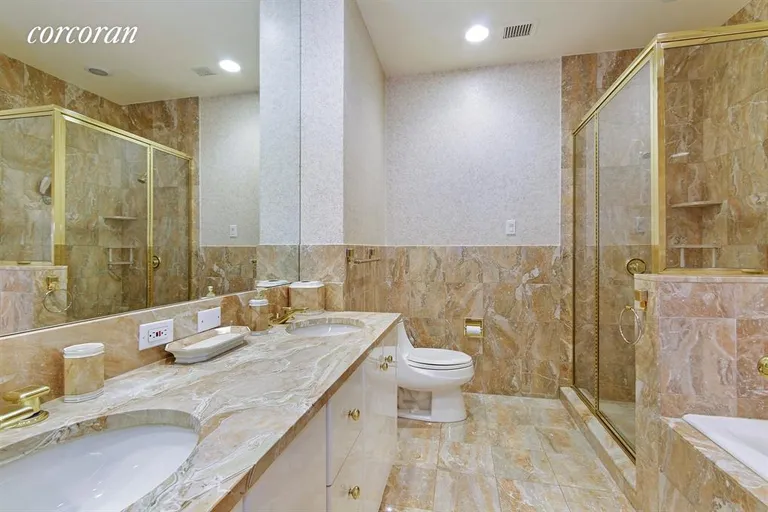 New York City Real Estate | View 1 Central Park West, 42B | En-Suite 5 pc Master Bathroom | View 6