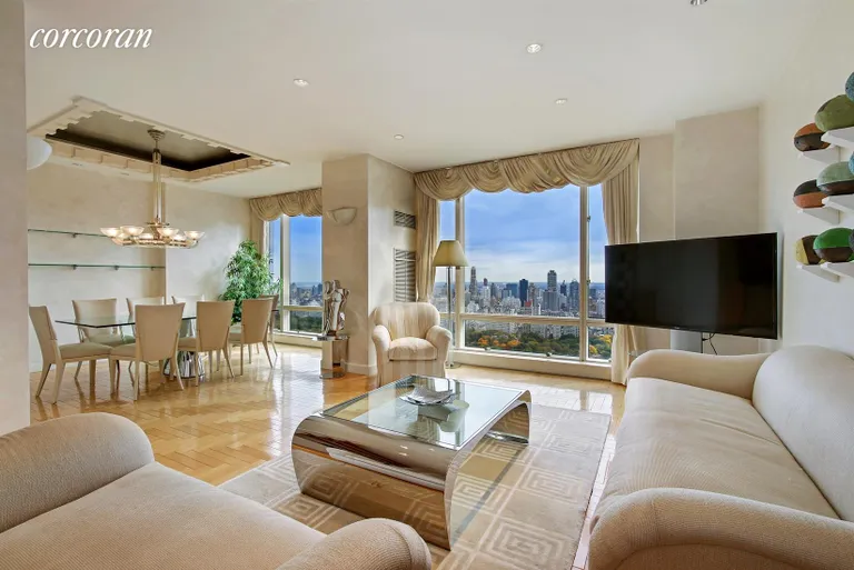 New York City Real Estate | View 1 Central Park West, 42B | Living Room | View 10