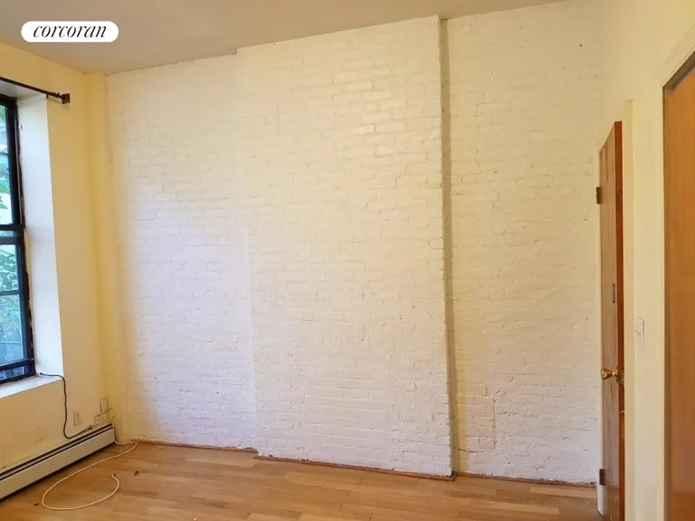 New York City Real Estate | View 639 West 142nd Street, #1 | Exposed Brick in  Bedroom  | View 5