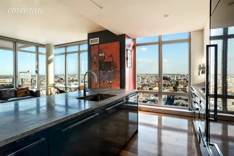 New York City Real Estate | View 2 Northside Piers, 25M | Kitchen | View 2