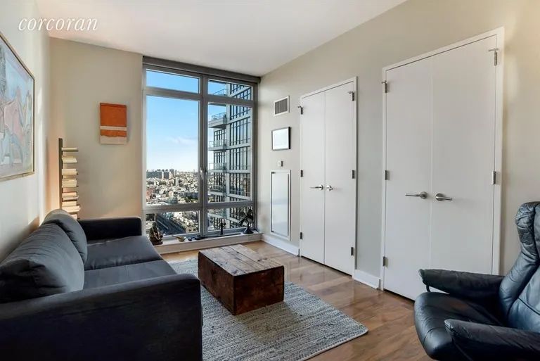New York City Real Estate | View 2 Northside Piers, 25M | 2nd Bedroom | View 4