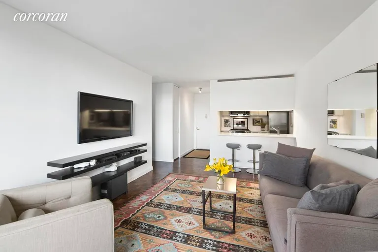 New York City Real Estate | View 500 West 43rd Street, 8K | A magnificent entertaining space!  | View 3