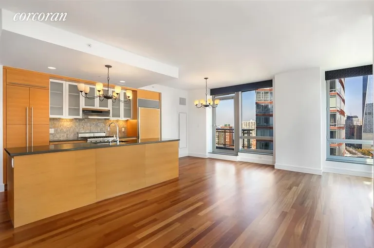 New York City Real Estate | View 30 West Street, 28B | Kitchen | View 2