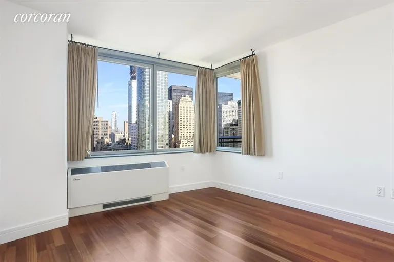 New York City Real Estate | View 30 West Street, 28B | Master Bedroom | View 3