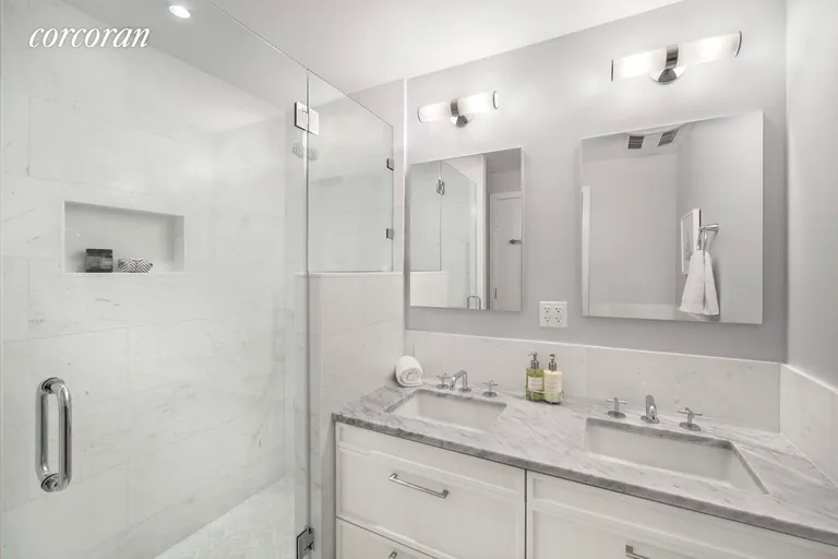 New York City Real Estate | View 432 10th Street, 2 | Marble baths with Waterworks fixtures | View 7