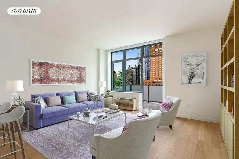 New York City Real Estate | View 180 Myrtle Avenue, 15R | 1 Bed, 1 Bath | View 1