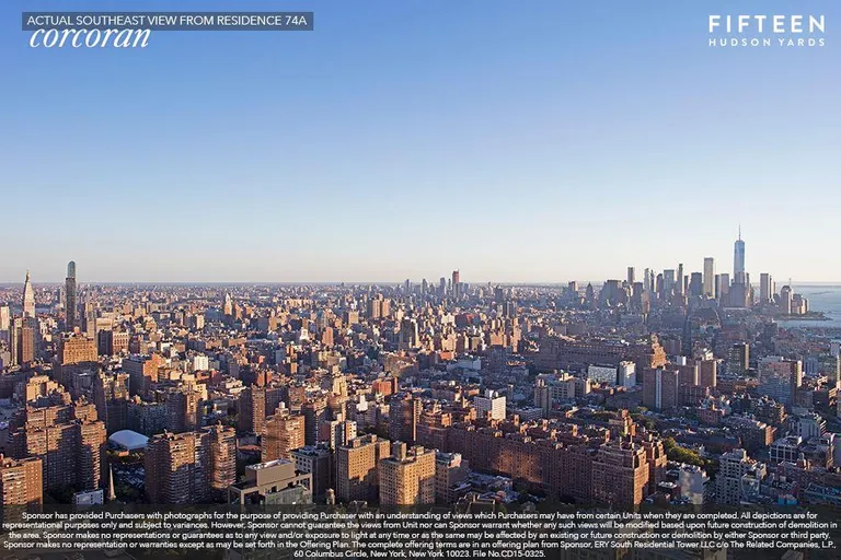 New York City Real Estate | View 15 Hudson Yards, 69A | room 2 | View 3