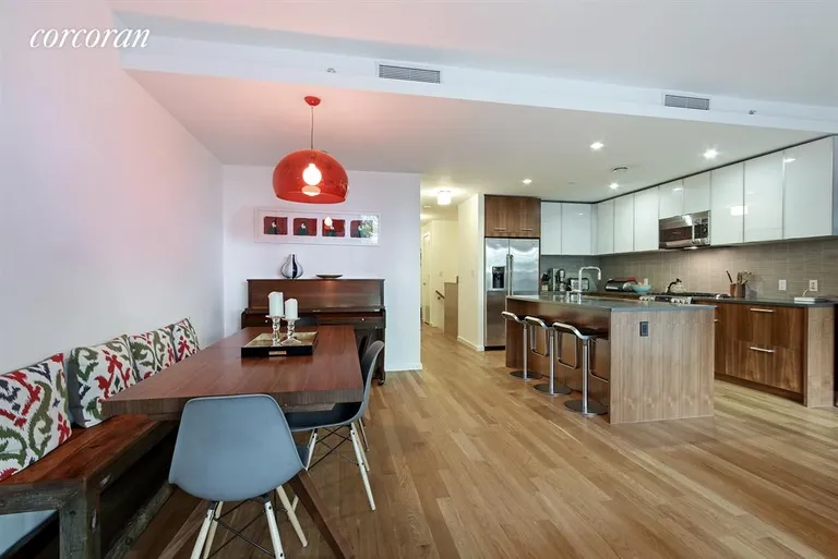 New York City Real Estate | View 109 3rd Street, 1 | Kitchen / Dining Room | View 3