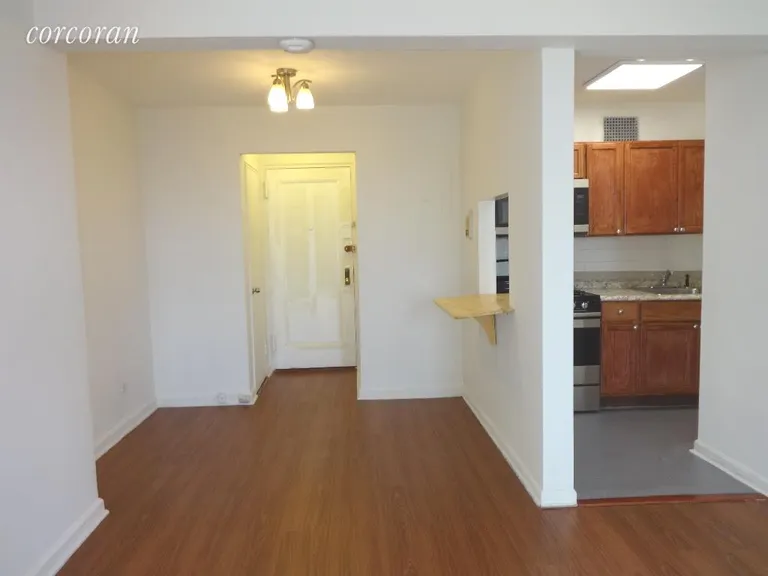 New York City Real Estate | View 2104 Holland Avenue, 5D | Dining Space & Kitchen entrance | View 2