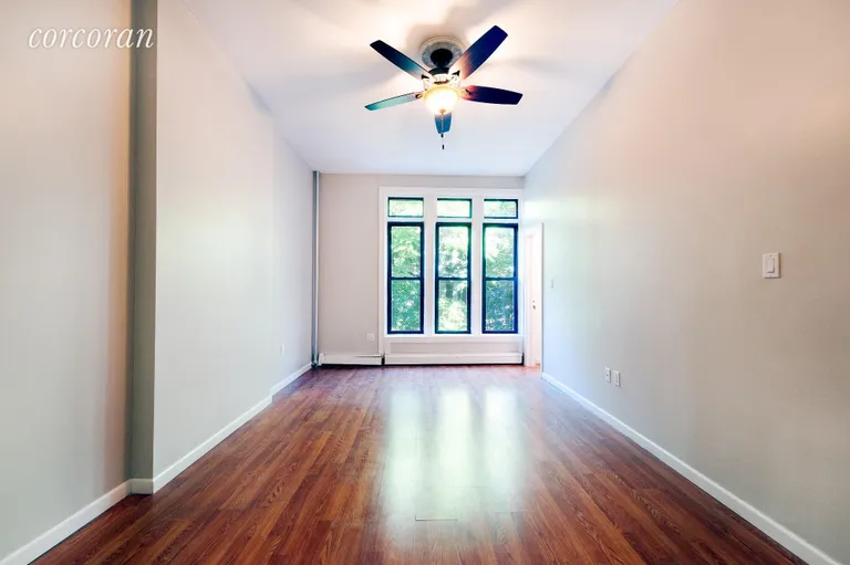 New York City Real Estate | View 411 1st Street, Garden | Back Bedroom King-size with Walk-in Closet | View 6