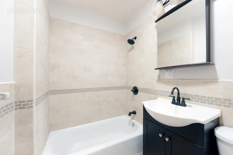 New York City Real Estate | View 411 1st Street, Garden | Upstairs Bath with Soaking Tub | View 7