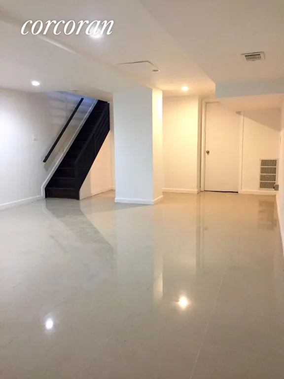 New York City Real Estate | View 123 Halsey Street, 1 | Large, brightly lit basement | View 5