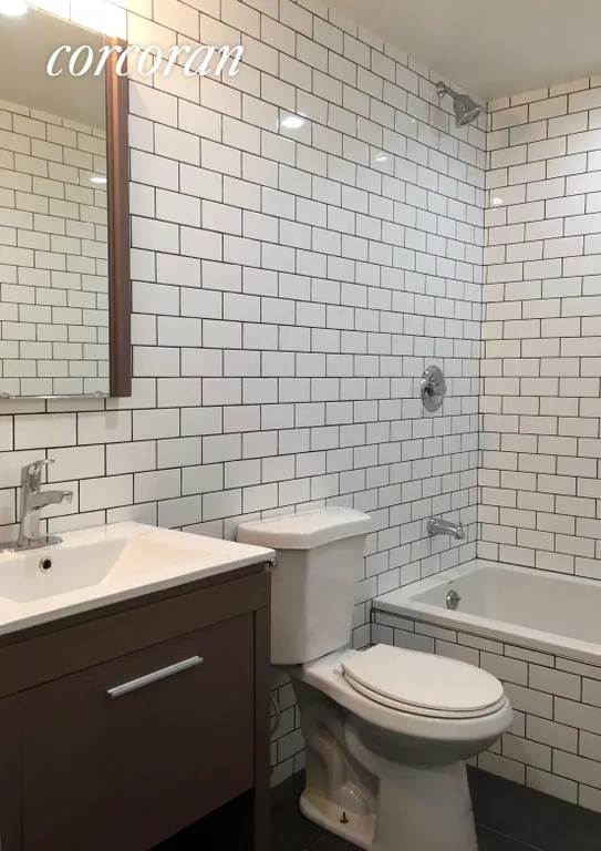 New York City Real Estate | View 123 Halsey Street, 1 | Full bath with a deep soaking tub | View 3