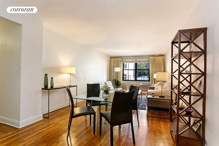 New York City Real Estate | View 100 West 12th Street, 2C | Large LR with space for Dining Table | View 2