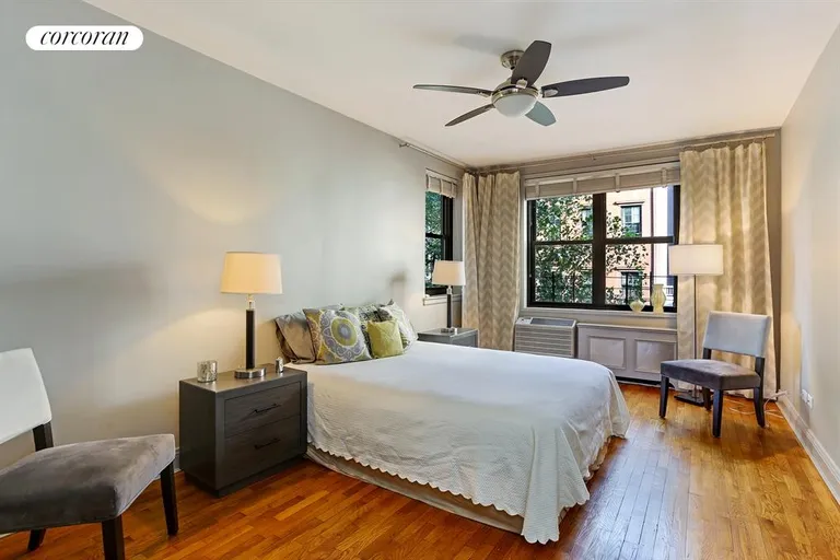 New York City Real Estate | View 100 West 12th Street, 2C | Spacious BR with extra Window | View 4
