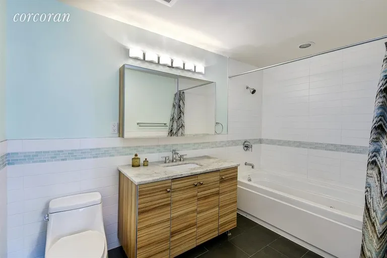 New York City Real Estate | View 1138 Ocean Avenue, 5G | Master Bathroom with whirlpool jet bathtub | View 5