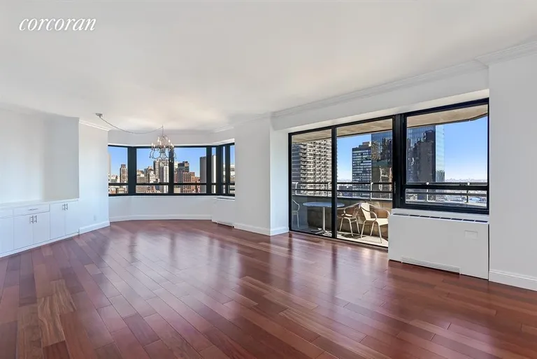 New York City Real Estate | View 240 East 47th Street, 26D | Living Room | View 2