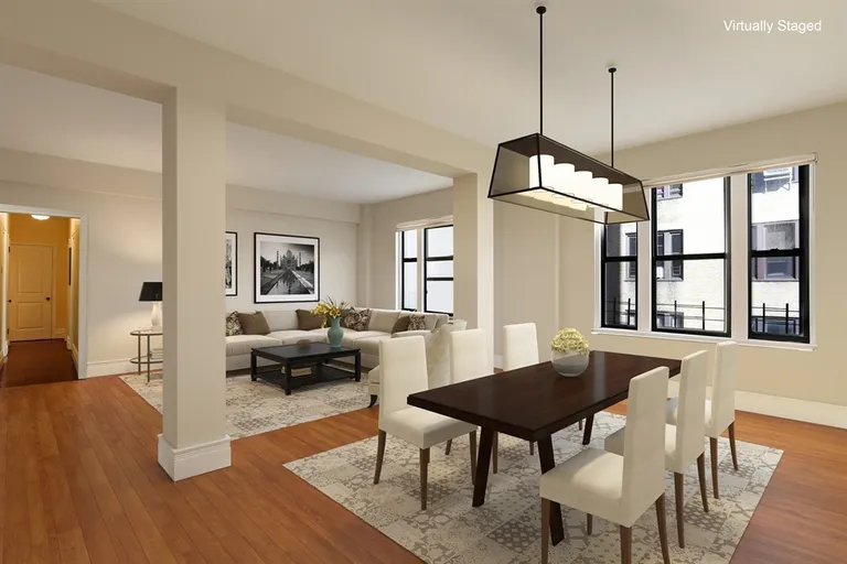 New York City Real Estate | View 221 West 82nd Street, 6AB | Living and entertaining space | View 2