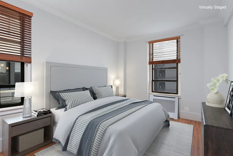 New York City Real Estate | View 221 West 82nd Street, 6AB | Corner bedroom with two exposures | View 6