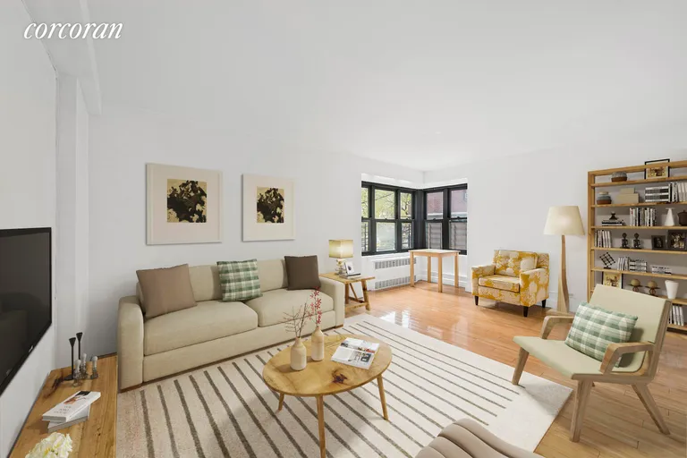 New York City Real Estate | View 212 East Broadway, G205 | 2 Beds, 1 Bath | View 1