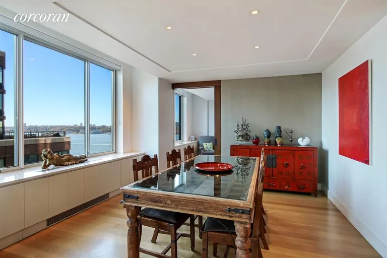 New York City Real Estate | View 200 Riverside Boulevard, 16IJ | Dining Room | View 3
