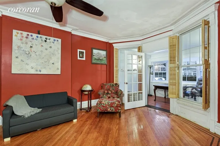 New York City Real Estate | View 341 77th Street | Living Room | View 3