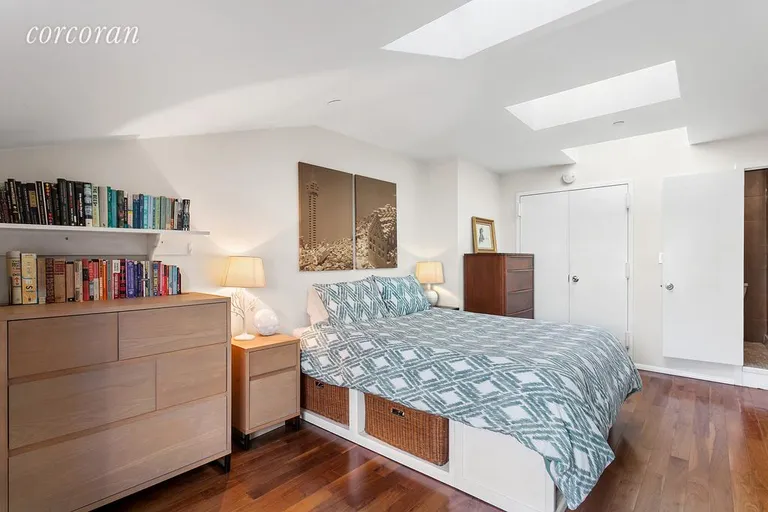 New York City Real Estate | View 433 Warren Street, PHE | Loft Room with Three Skylights | View 6