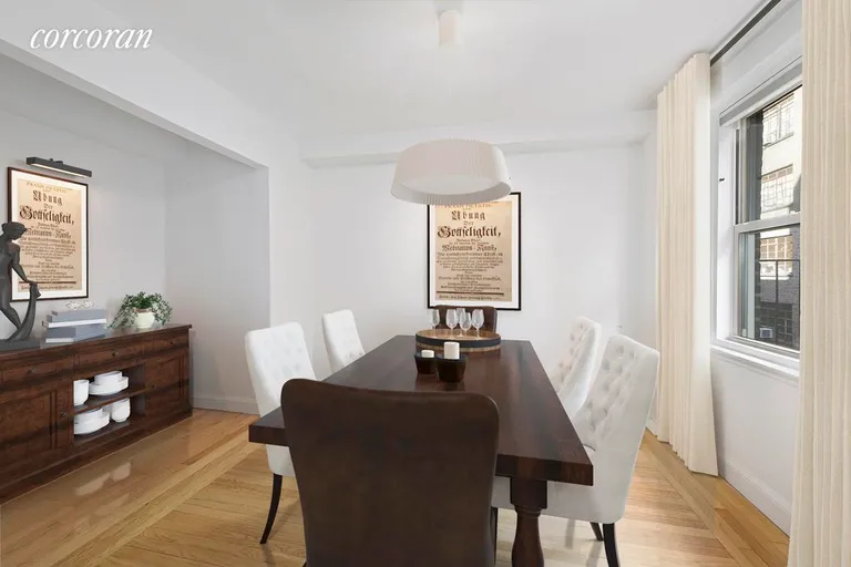 New York City Real Estate | View 321 East 43rd Street, 505-506 | Your choice; dining room, den or office! | View 2
