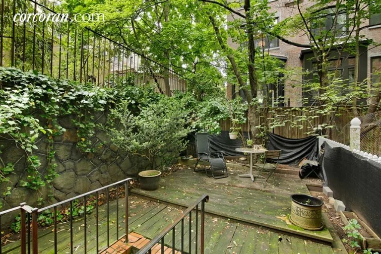 New York City Real Estate | View 11 Montgomery Place | back garden | View 5