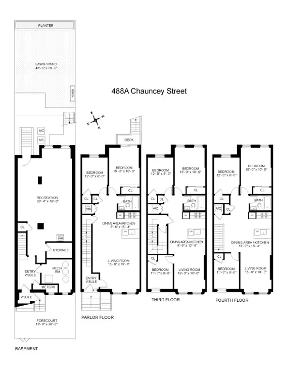 488A Chauncey Street | floorplan | View 7