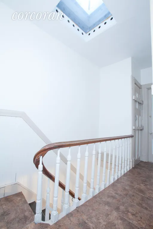 New York City Real Estate | View 285 7th Street | Third Floor Stairs Going Down w/ Skylight! | View 13