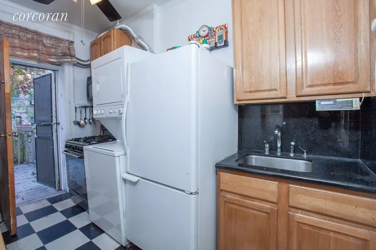 New York City Real Estate | View 285 7th Street | First Floor Kitchen with Laundry Hook Ups | View 16