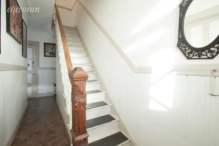 New York City Real Estate | View 285 7th Street | First Floor Stairs Going Up | View 12