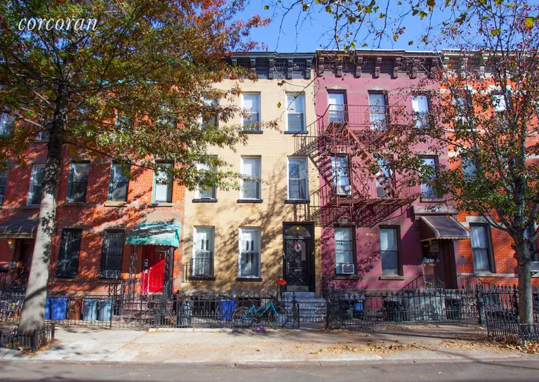 New York City Real Estate | View 285 7th Street | Classic Yellow Brick Facade w/ White Window Frames | View 3