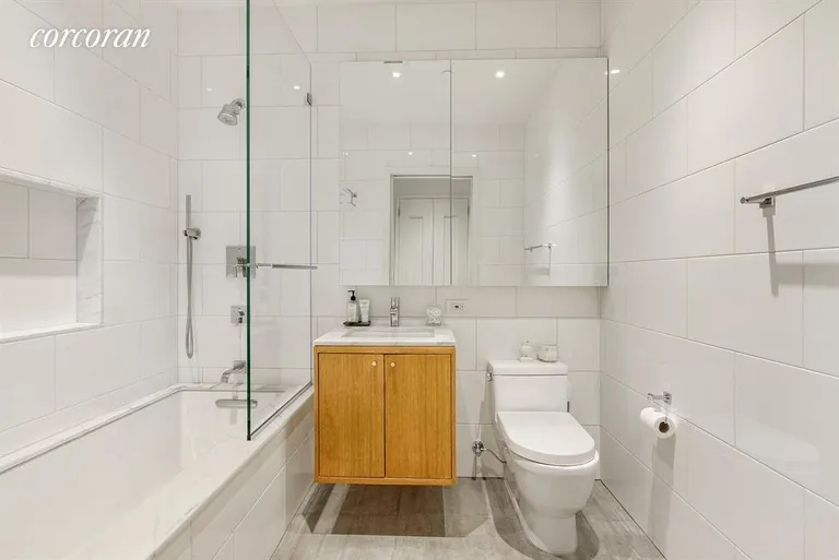 New York City Real Estate | View 107 West 25th Street, 3B | Over sized second bathroom with bathtub | View 5