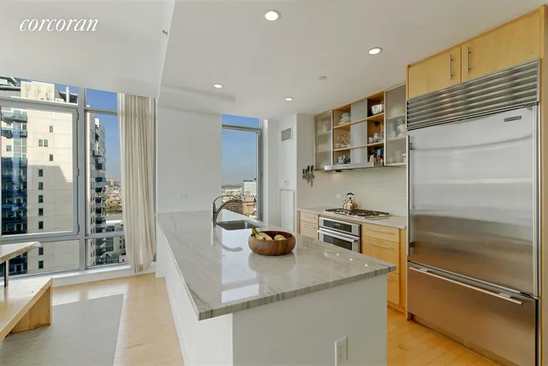 New York City Real Estate | View 1 NORTHSIDE PIERS, 26B | Kitchen | View 2