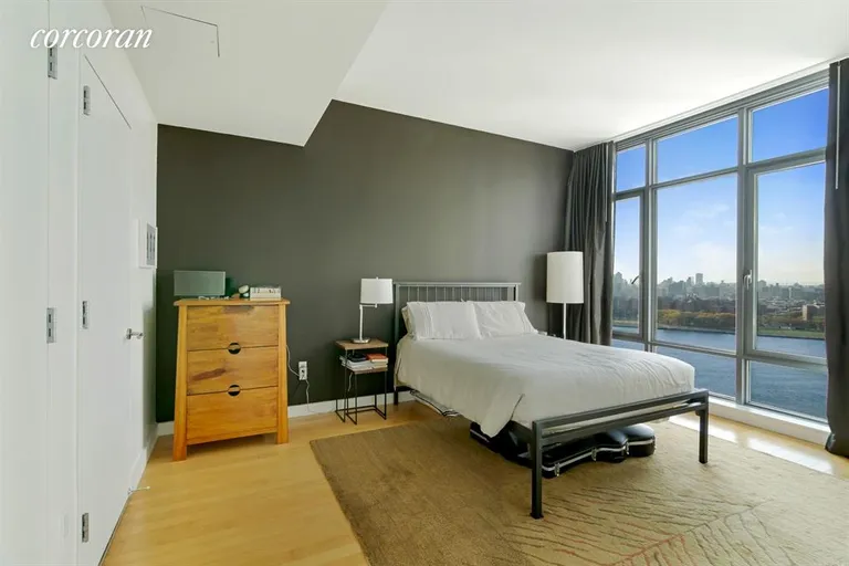 New York City Real Estate | View 1 NORTHSIDE PIERS, 26B | Master Bedroom | View 3