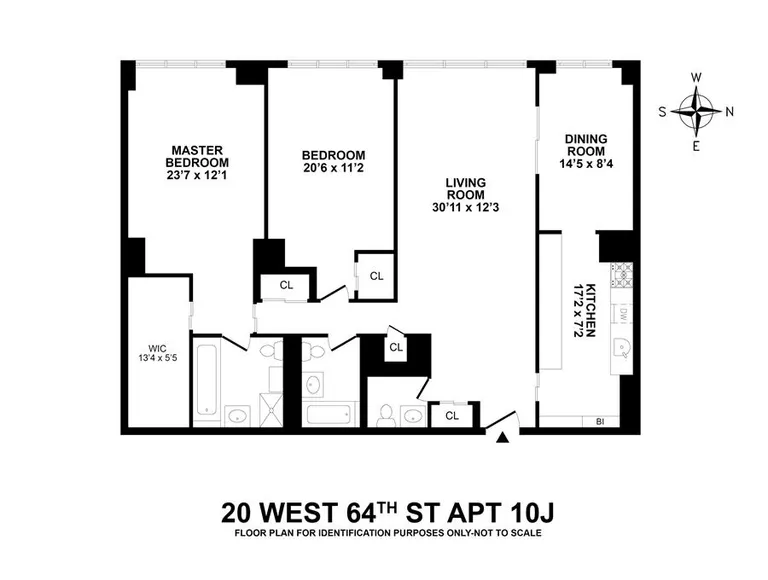 20 West 64th Street, 10J | floorplan | View 12