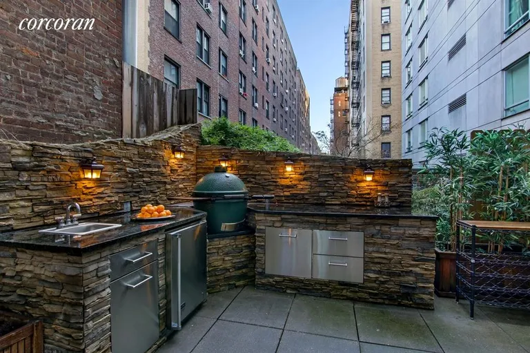 New York City Real Estate | View 545 West 110th Street, 2G | Terrace Kitchen | View 3