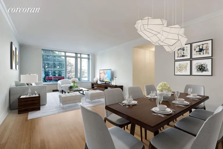 New York City Real Estate | View 545 West 110th Street, 2G | 3 Beds, 2 Baths | View 1