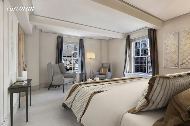 New York City Real Estate | View 40 East 66th Street, 9B | Master Bedroom | View 2