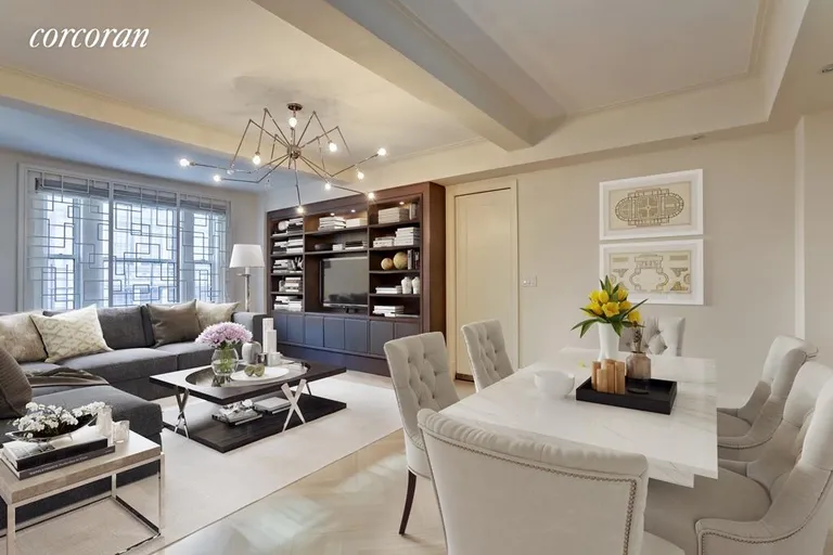 New York City Real Estate | View 40 East 66th Street, 9B | Dining / Media Room | View 5